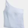 Linne-Blend One Shoulder Top Linne-Blend One Shoulder Top