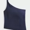 Linne-Blend One Shoulder Top Linne-Blend One Shoulder Top