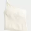Linne-Blend One Shoulder Top Linne-Blend One Shoulder Top