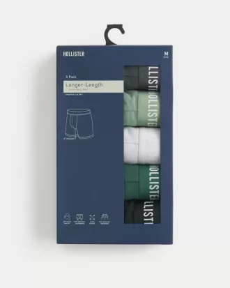 Längre boxershorts 5-pack