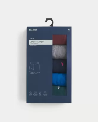 Längre boxershorts 5-pack