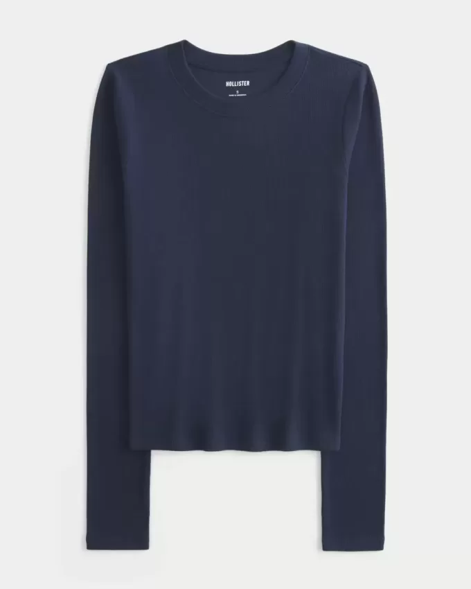 Långärmad Crew Top Långärmad Crew Top