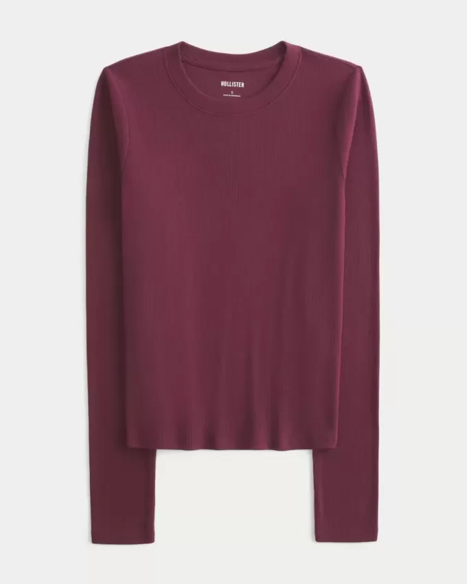 Långärmad Crew Top Långärmad Crew Top