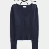 Långärmad Halter Tie Tröja Långärmad Halter Tie Tröja