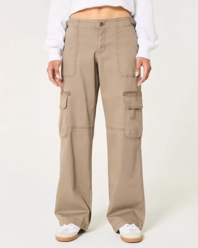 Low-Rise Baggy Cargo Pants Low-Rise Baggy Cargo Pants