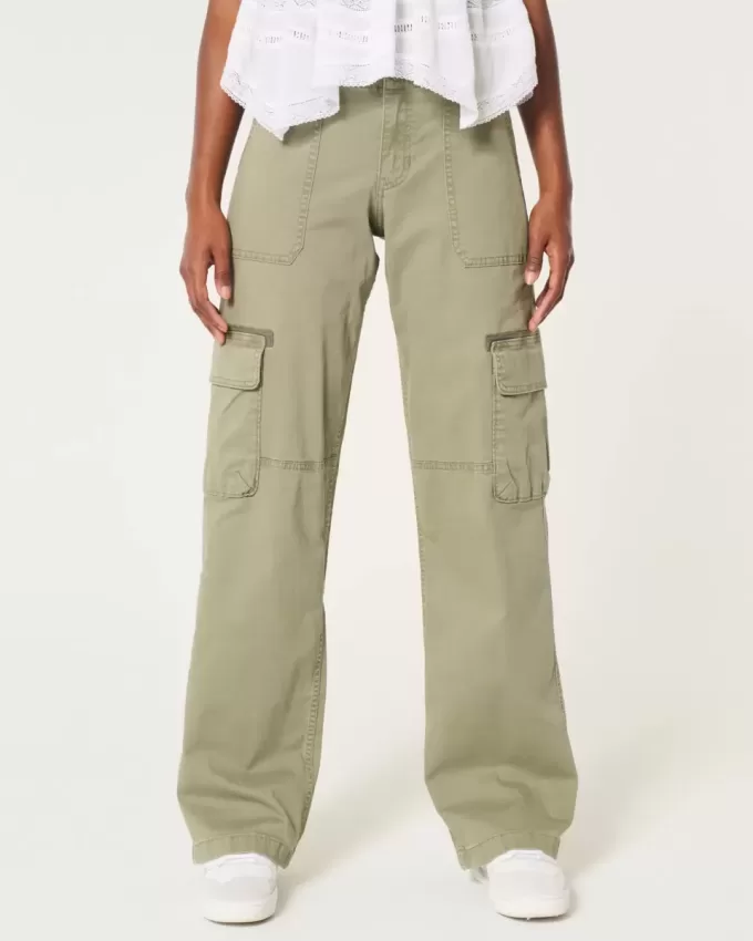 Low-Rise Baggy Cargo Pants Low-Rise Baggy Cargo Pants
