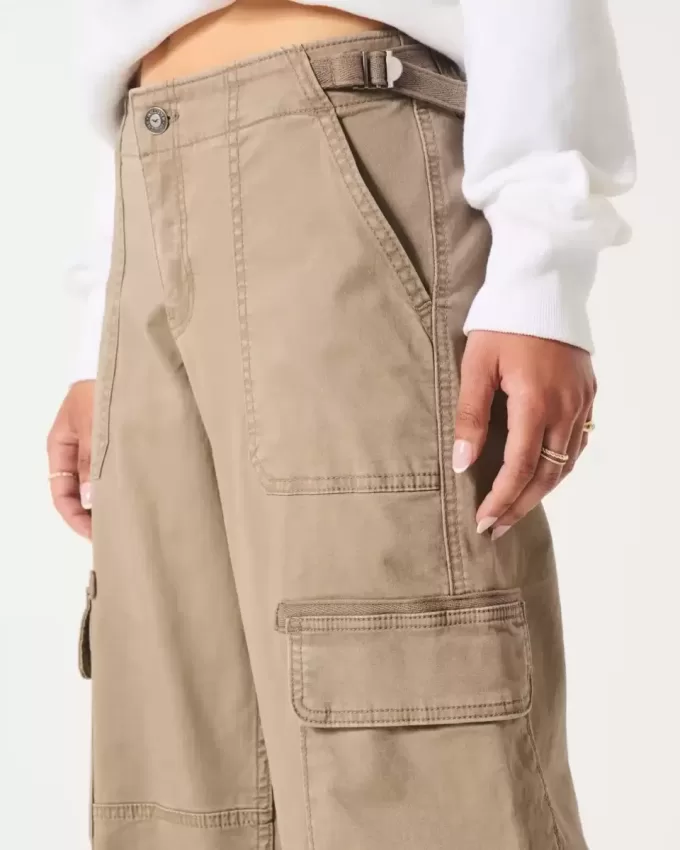 Low-Rise Baggy Cargo Pants Low-Rise Baggy Cargo Pants
