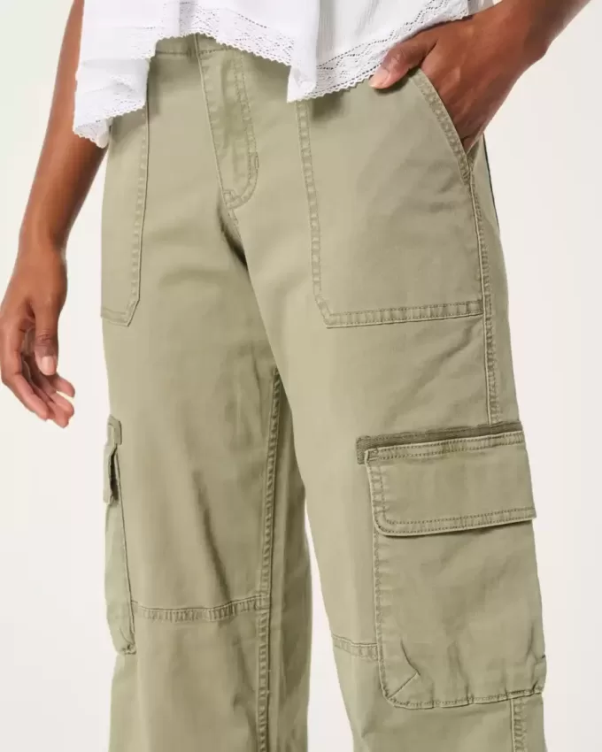 Low-Rise Baggy Cargo Pants Low-Rise Baggy Cargo Pants