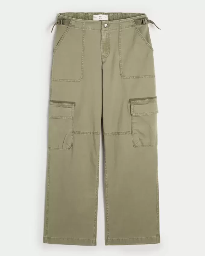 Low-Rise Baggy Cargo Pants Low-Rise Baggy Cargo Pants