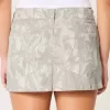 Low-Rise Camo Twill Mini Skort Low-Rise Camo Twill Mini Skort