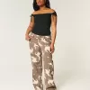 Low-Rise Cow Print Baggy Jeans Low-Rise Cow Print Baggy Jeans