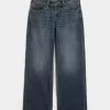 Low-Rise Dark Wash Baggy Jeans Low-Rise Dark Wash Baggy Jeans