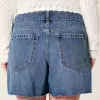 Low-Rise Dark Wash Baggy jeansshorts 5″ Low-Rise Dark Wash Baggy jeansshorts 5″