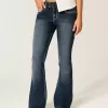 Low-Rise Dark Wash Bootcut-jeans Low-Rise Dark Wash Bootcut-jeans
