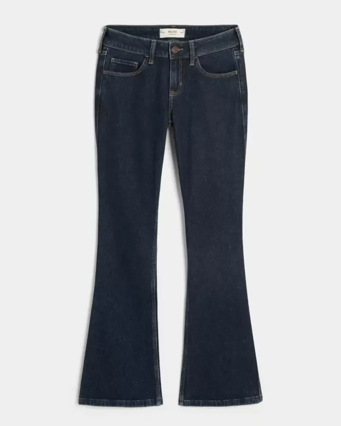 Low-Rise Dark Wash Bootcut-jeans Low-Rise Dark Wash Bootcut-jeans