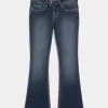 Low-Rise Dark Wash Bootcut-jeans Low-Rise Dark Wash Bootcut-jeans
