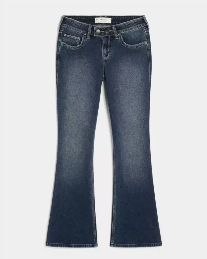 Low-Rise Dark Wash Bootcut-jeans Low-Rise Dark Wash Bootcut-jeans