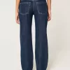 Low-Rise Dark Wash Loose jeans