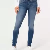 Low-Rise Dark Wash Super Skinny Jeans Low-Rise Dark Wash Super Skinny Jeans