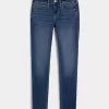Low-Rise Dark Wash Super Skinny Jeans Low-Rise Dark Wash Super Skinny Jeans