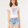 Low-Rise Distressed Light Wash jeansshorts Low-Rise Distressed Light Wash jeansshorts
