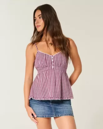 Low-Rise Dubbade Denim Mini Skort Low-Rise Dubbade Denim Mini Skort