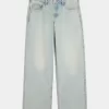 Low-Rise Justerbar Midja Lätt Tvätta Baggy Jeans Low-Rise Justerbar Midja Lätt Tvätta Baggy Jeans