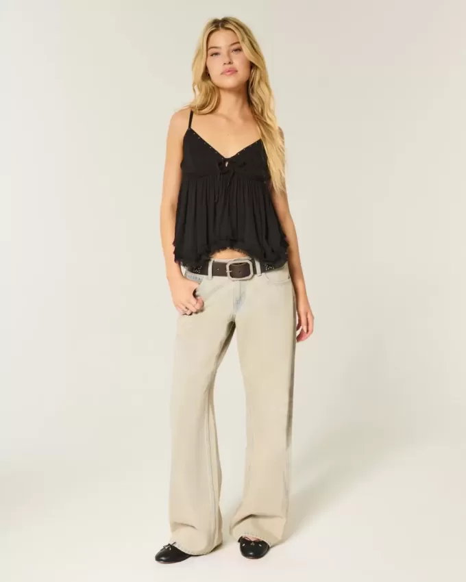 Low-Rise Light Wash Baggy Jeans Low-Rise Light Wash Baggy Jeans