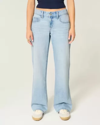 Low-Rise Light Wash Baggy Jeans Low-Rise Light Wash Baggy Jeans