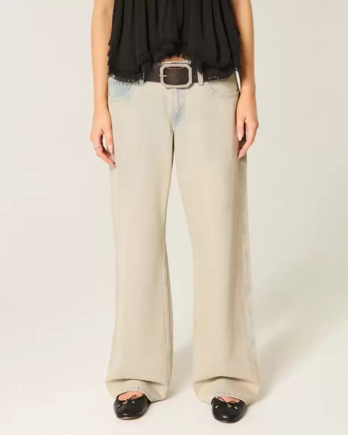 Low-Rise Light Wash Baggy Jeans Low-Rise Light Wash Baggy Jeans