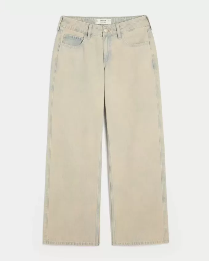 Low-Rise Light Wash Baggy Jeans Low-Rise Light Wash Baggy Jeans