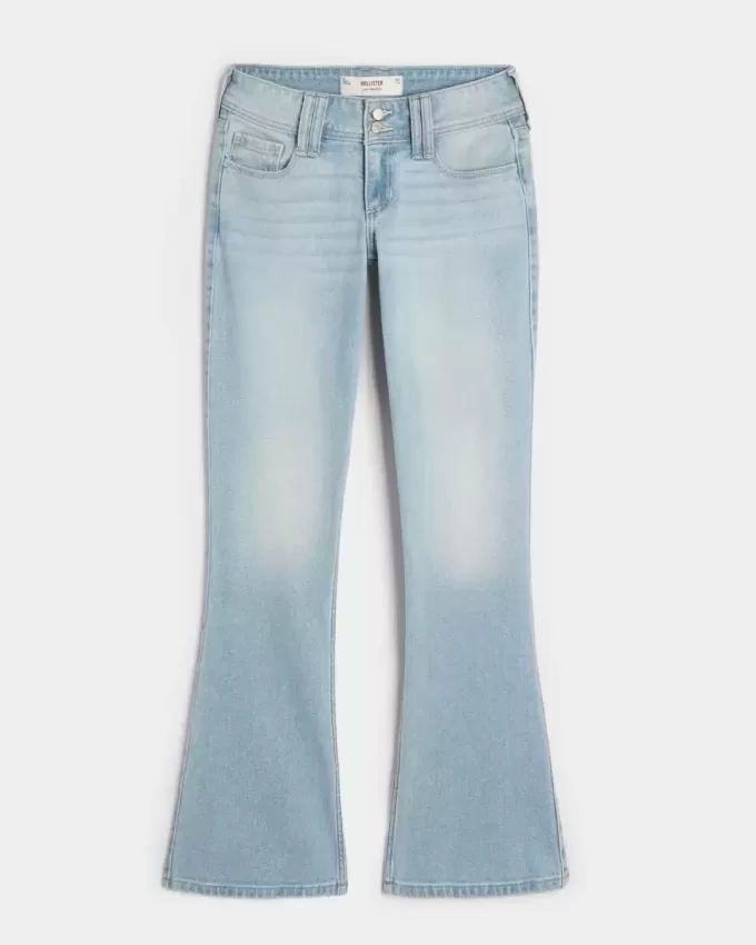 Low-Rise Light Wash Bootcut-jeans Low-Rise Light Wash Bootcut-jeans