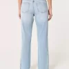 Low-Rise Light Wash Relaxed Straight Jeans Low-Rise Light Wash Relaxed Straight Jeans