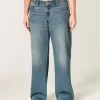 Low-Rise Medium Wash Baggy Jeans Low-Rise Medium Wash Baggy Jeans