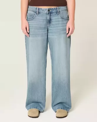 Low-Rise Medium Wash Baggy Jeans Low-Rise Medium Wash Baggy Jeans