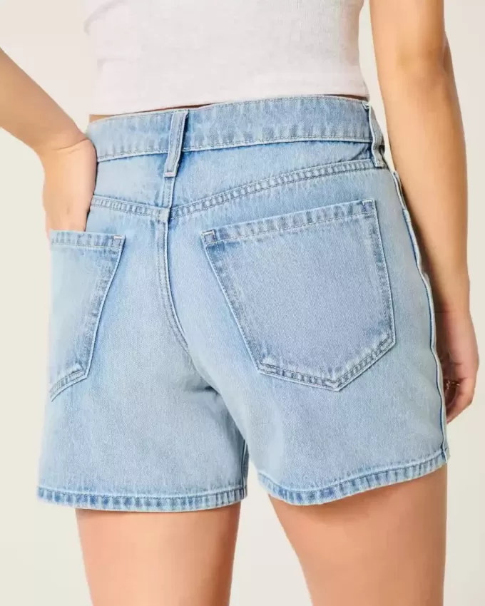Low-Rise Medium Wash Baggy jeansshorts 5″ Low-Rise Medium Wash Baggy jeansshorts 5″