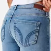 Low-Rise Medium Wash Boot Jeans