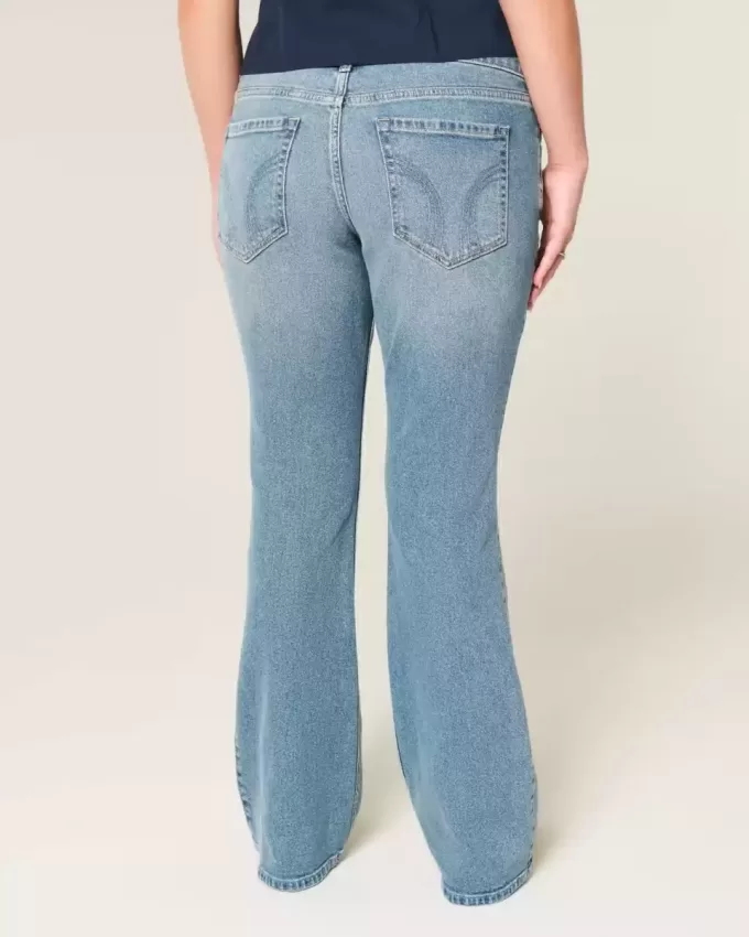 Low-Rise Medium Wash Bootcut Jeans Low-Rise Medium Wash Bootcut Jeans