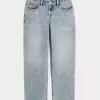Low-Rise Medium Wash Loose jeans