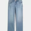Low-Rise Medium Wash Relaxed Straight Jeans Low-Rise Medium Wash Relaxed Straight Jeans