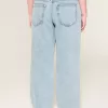 Low-Rise Ripped Light Wash Baggy Jeans Low-Rise Ripped Light Wash Baggy Jeans