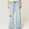 Low-Rise Ripped Light Wash Graphic Baggy Jeans Low-Rise Ripped Light Wash Graphic Baggy Jeans