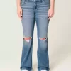 Low-Rise Ripped Medium Wash Bootcut Jeans Low-Rise Ripped Medium Wash Bootcut Jeans