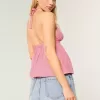 Low-Rise Star Broderad Denim Mini Skort Low-Rise Star Broderad Denim Mini Skort
