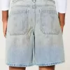 Low-Rise Tinted Mud Wash Baggy Jort Low-Rise Tinted Mud Wash Baggy Jort