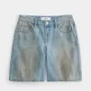 Low-Rise Tinted Mud Wash Baggy Jort Low-Rise Tinted Mud Wash Baggy Jort