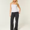 Low-Rise tvättade svarta baggy jeans Low-Rise tvättade svarta baggy jeans