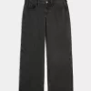 Low-Rise tvättade svarta baggy jeans Low-Rise tvättade svarta baggy jeans