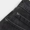 Low-Rise Washed Black Denim Mini Skort Low-Rise Washed Black Denim Mini Skort