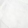 Low-Rise White Denim Mini Skort Low-Rise White Denim Mini Skort